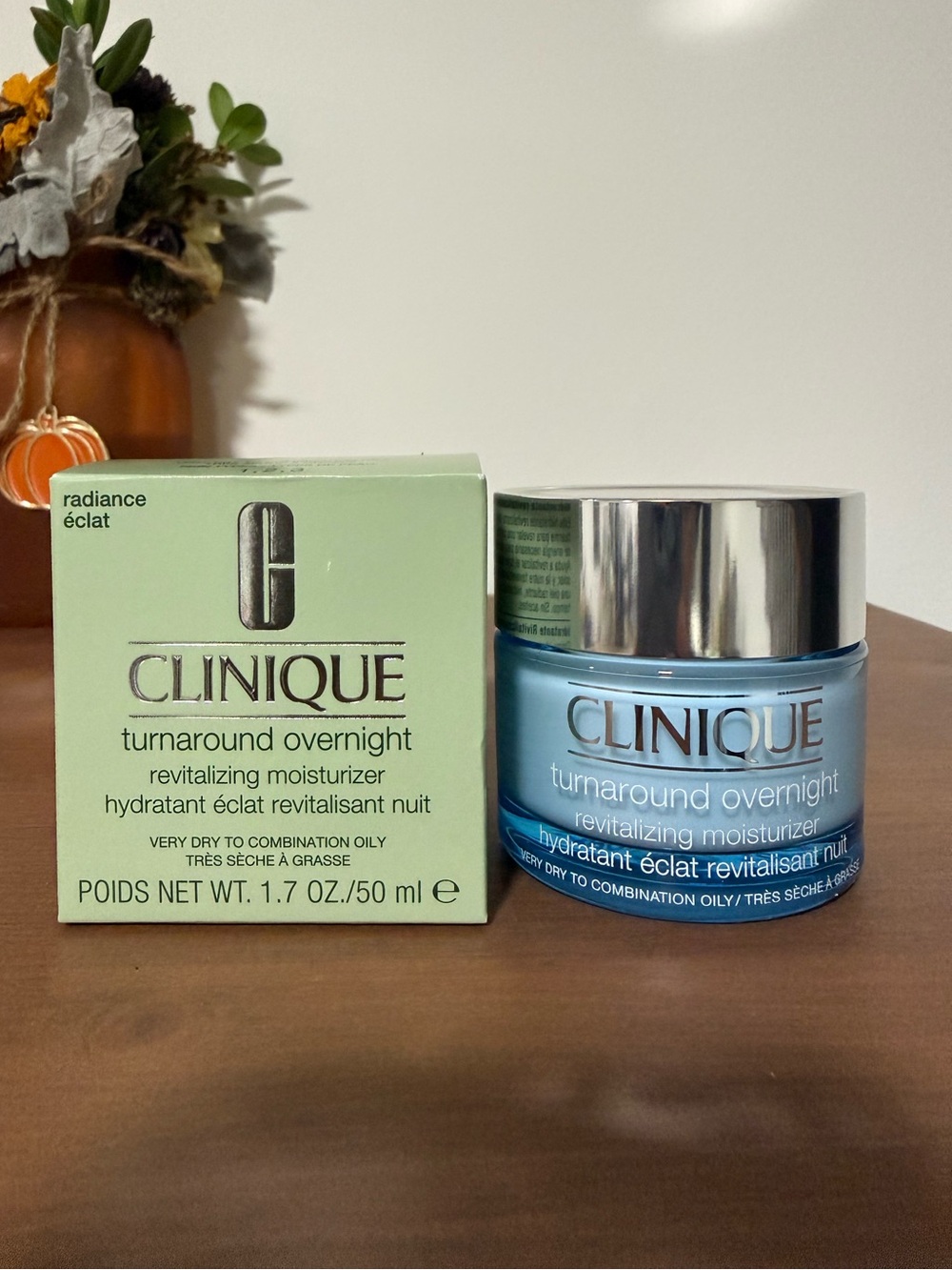 Clinique Turnaround Overnight Revitalizing Moisturizer, 1.7 oz / 50 ml NIB